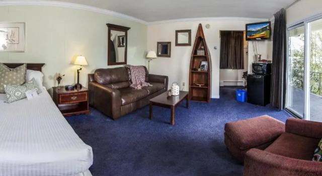 Двухместный люкс Gauthiers Saranac Lake Inn