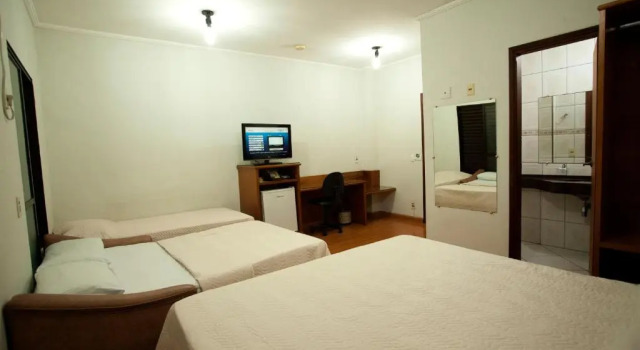 Четырёхместный номер Deluxe Indaiá Hotel Residence