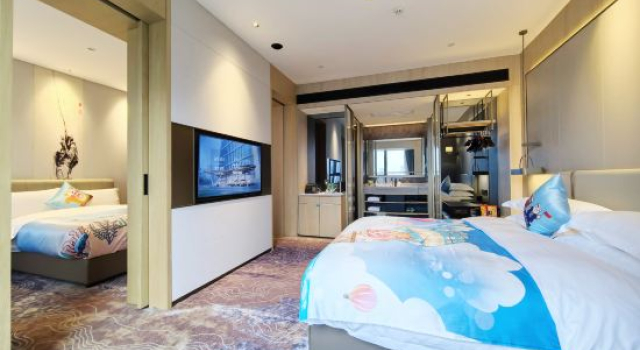 Семейный люкс с 2 комнатами Yannian Hangmai Hotel