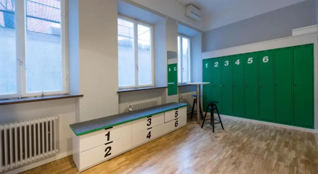 Pat în dormitor Winstrup Hostel