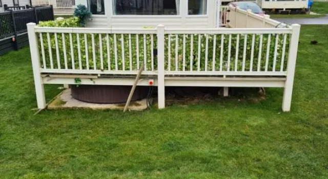 Коттедж Hot tub hols 3 bed caravan at 42 Kingfisher Court
