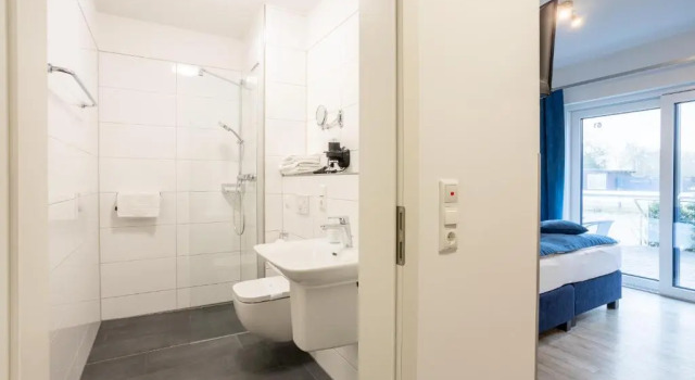 Студия Familien- und Aparthotel Strandhof