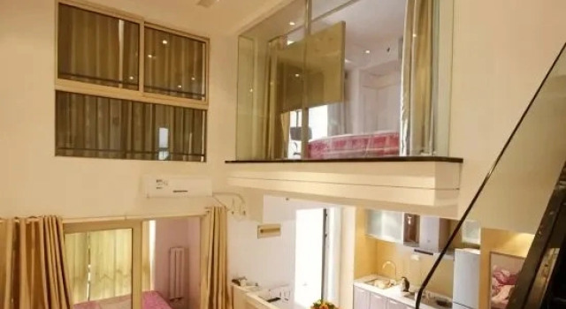 Люкс Deluxe Wuhan Guanggutiandi Service Apartment