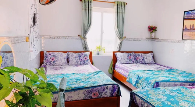 Семейный номер Standard с видом на море Phu Quy Hotel