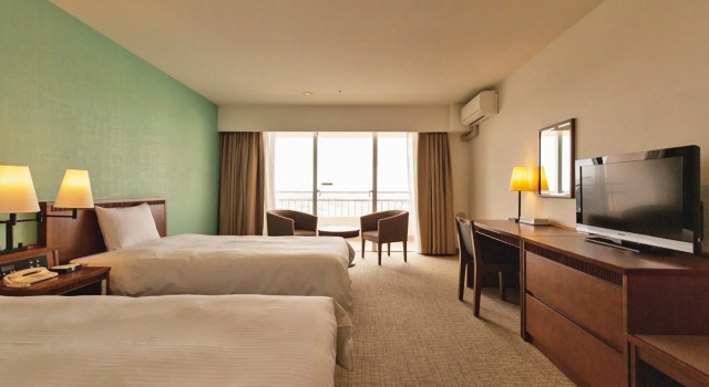 Двухместный номер Deluxe с видом на океан EM Wellness Kurashinohakko Lifestyle Resort