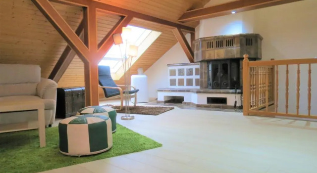 Апартаменты Penthouse Wolkenstein großzügige Maisonette auf 155 qm mit Whirlpool, Klima & Kamin