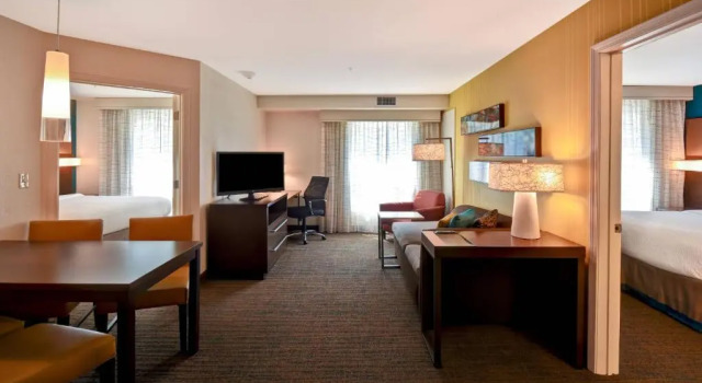 Люкс с 2 комнатами Residence Inn by Marriott Springfield Chicopee