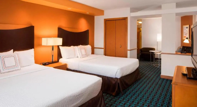 Четырёхместная студия Fairfield Inn and Suites by Marriott Conway
