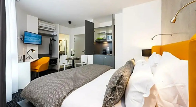 Двухместный полулюкс Ténéo Apparthotel Talence Espeleta - Bordeaux Sud