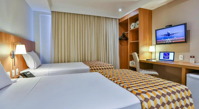 Двухместный номер Standard Sleep Inn Aeroporto de Guarulhos - São Paulo