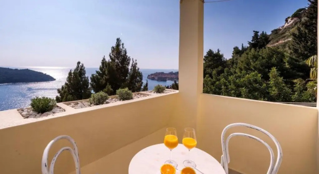 Апартаменты c 1 комнатой с балконом и с видом на море Apartment View