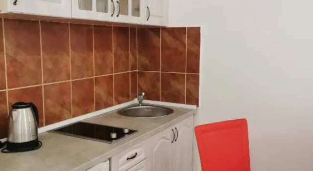 Апартаменты c 1 комнатой с балконом и с частичным видом на море Apartments Popovic