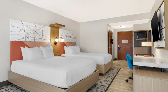 Четырёхместный номер Standard Best Western Plus Rose City Conference Center Inn