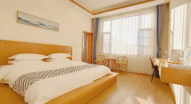 Двухместный семейный люкс с 2 комнатами Hetianyusi Homestay
