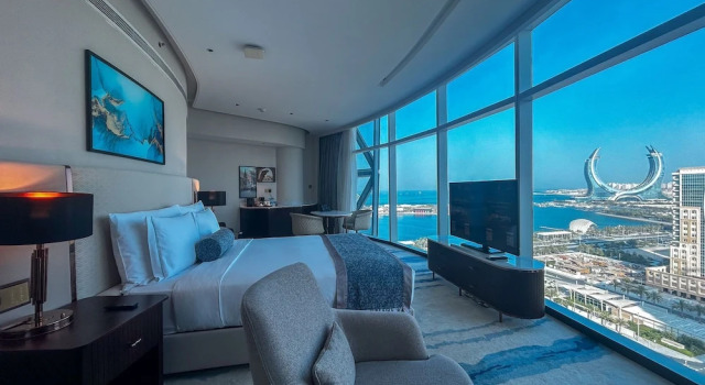 Номер Superior с видом на море Century Marina Hotel - Lusail