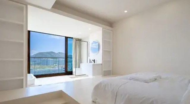 Люкс с 3 комнатами с видом на море Sanya Banshan No.1 Seaview Bungalow Villa (Dadonghai Yacht Marina)
