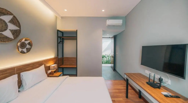 Двухместный номер Standard с балконом Bestah Coliving