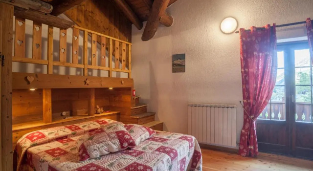 Семейный номер Standard с красивым видом из окна Albergo Boule de Neige