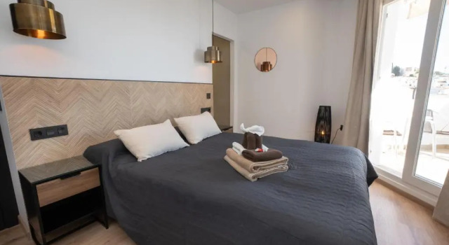Двухместный номер Superior с видом на море Hostal Casa Mercedes