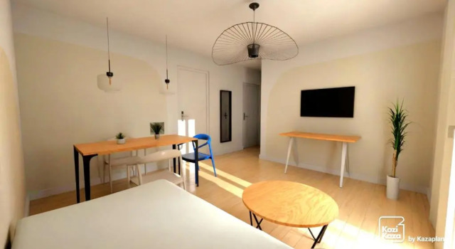 Апартаменты c 1 комнатой Hôtel Flor