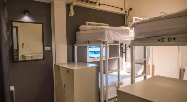 Кровать в общем номере (женский номер) Jam Hostel Bangkok