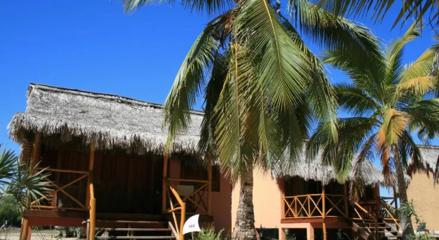 Bungalow mit Meerblick Hôtel Palissandre MORONDAVA