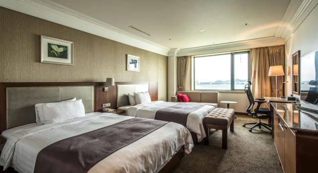 Номер Deluxe с видом на океан Shangria Beach Tourist Hotel