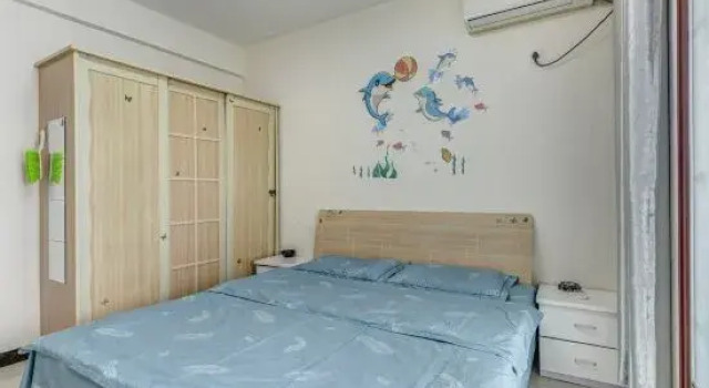 Кровать в общем номере Xi'an Jiao'er Homestay (Datang Ever Bright City Big Wild Goose Pagoda Metro Station Branch)