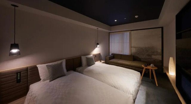 Трёхместный номер Hotel Resol Trinity Osaka