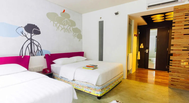 Двухместный номер Deluxe Canvas Boutique Hotel