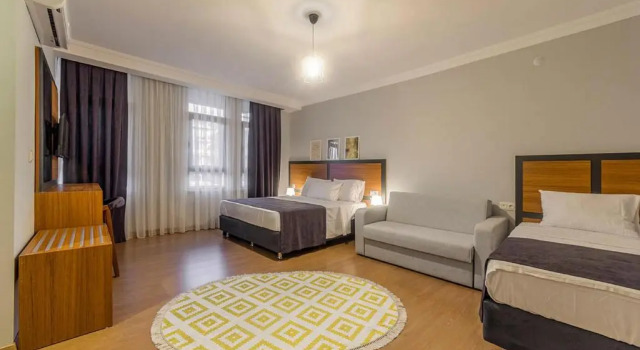 Люкс с видом на город Antalya Business Hotel
