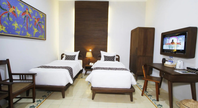 Двухместный номер Deluxe Joglo Mandapa Boutique Hotel