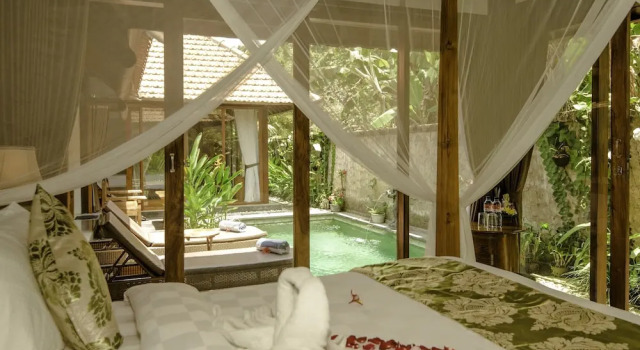 Вилла c 1 комнатой с видом на сад Naja Private Villa Ubud