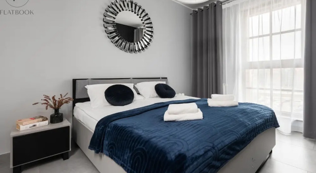 Апартаменты Comfort c 1 комнатой с балконом и с видом на реку Flatbook - City Center SPA Apartments A,B,C