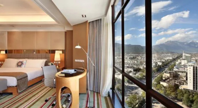 Люкс Deluxe Guanfang Hotel Lijiang Qidian