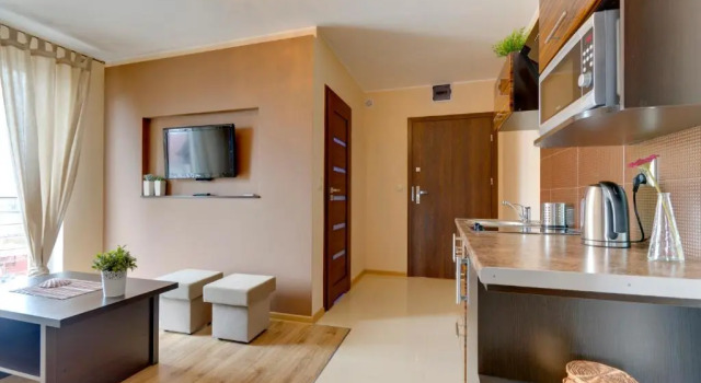 Апартаменты с балконом Apartamenty Riva