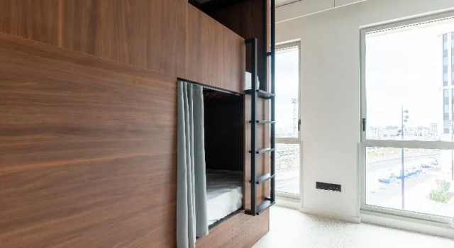 Кровать в общем номере (женский номер) JOST Hôtel Bordeaux Centre Gare Saint Jean