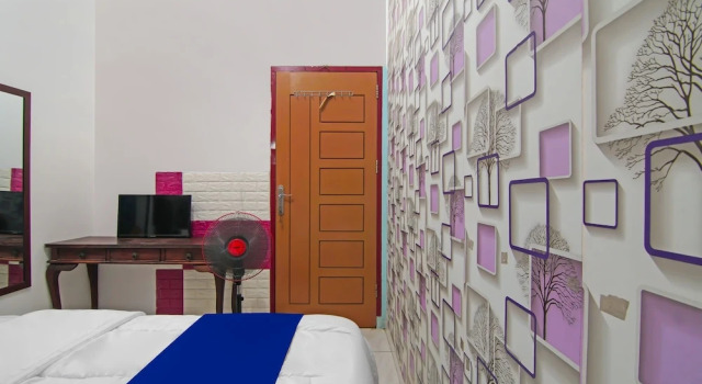 Hotel O Putri Guest House Syariah Near SPBU Rimbo Panjang, Rezerwuj Pensjonat Tanie hotele w Pekanbaru