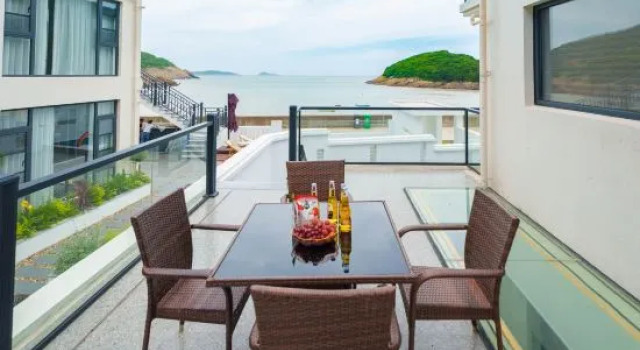 Zhujiajianhai can·First-line sea view starry sky pool holiday villa (Xiaowushitang Branch), Buchen Sie Villa Villen in Zhoushan, Villa