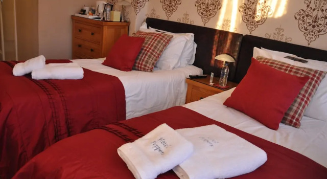 Standaard Vierpersoonskamer met balkon Hotel Peppers