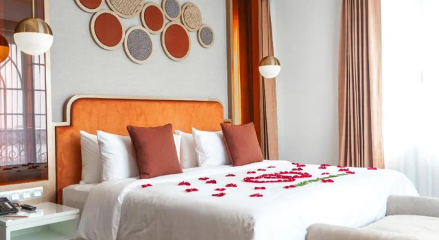 Номер Deluxe с видом на реку La Seine Boutique Hotel
