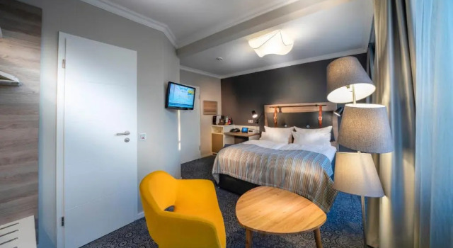 Двухместный номер Standard с частичным видом на море Strandhotel Duhnen