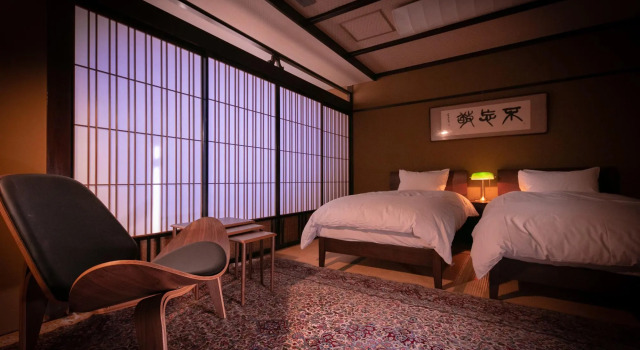Двухместный номер 8 Tatami Mats Japanese-style room Kyotoya