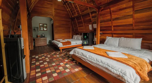 Family Cottage with garden view Omah Lumbung Nexura Escapes