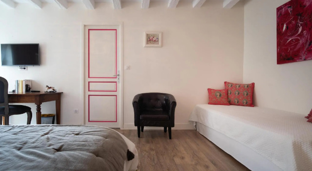 Le Clos de La Rousselière La Chambre de Diane, Rezervasyon Otel Francueil Indre et Loire