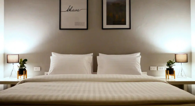 Двухместный номер Deluxe с балконом и с видом на горы Bhava Residence