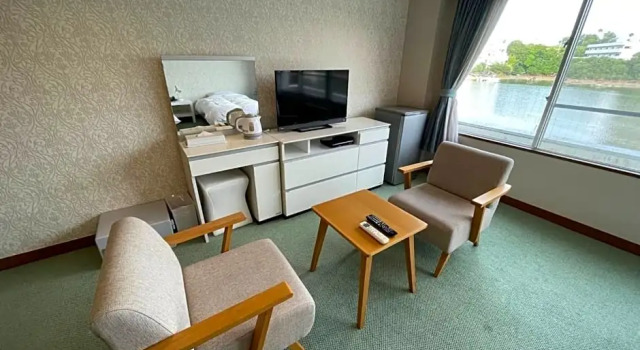 Marina Hotel Kaikuu - Vacation STAY 58554v, Prenota Hotel Hotel a Wakayama con parcheggio, Parcheggio
