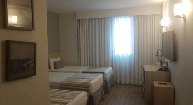 Трёхместный номер Standard Days Inn by Wyndham Rio de Janeiro Lapa