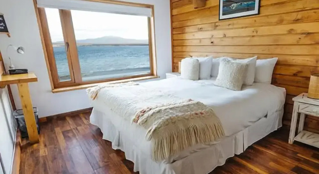 Двухместный номер Standard с видом на море Weskar Patagonian Lodge