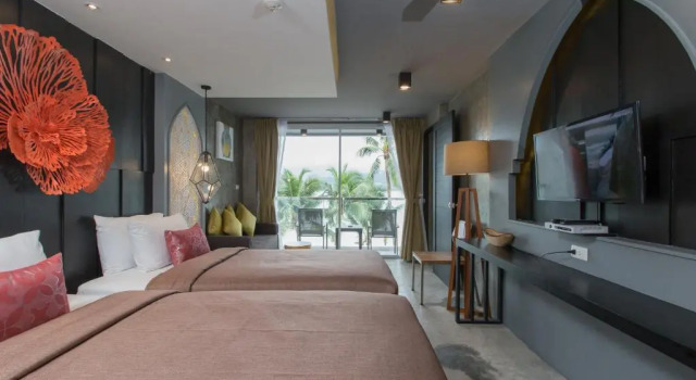 Студия с видом на море Patong Signature Boutique Hotel
